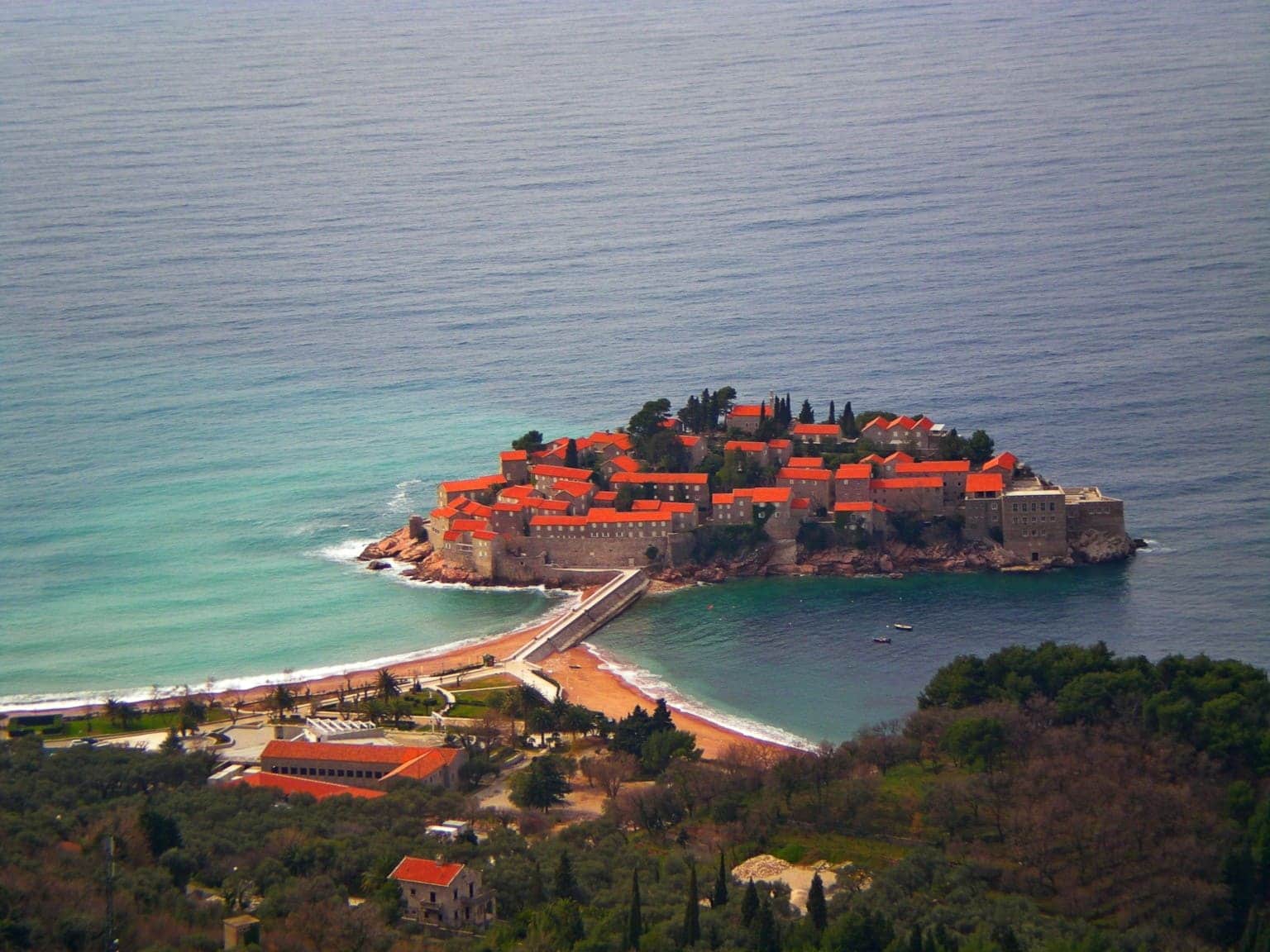 Town sveti stefan